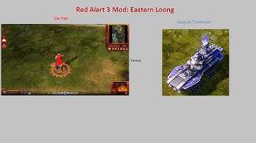 Red Alert 3 Mod-Eastern Loong: Lie Yan vs Assault Destroyer