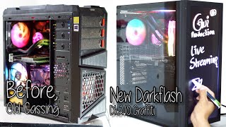 DarkFlash Graffiti case Asus Tuf Gaming B560 Core i7 10750H by Gwi heroes 128 views 1 year ago 8 minutes, 53 seconds
