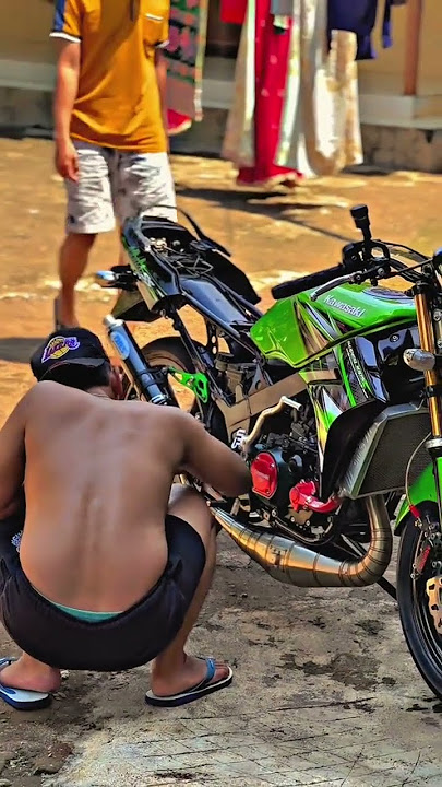 modifikasi ninja ss hijau simpel kece😉😎#modifsimpel #modifikasininja #ninjass #cinematic #ninjar
