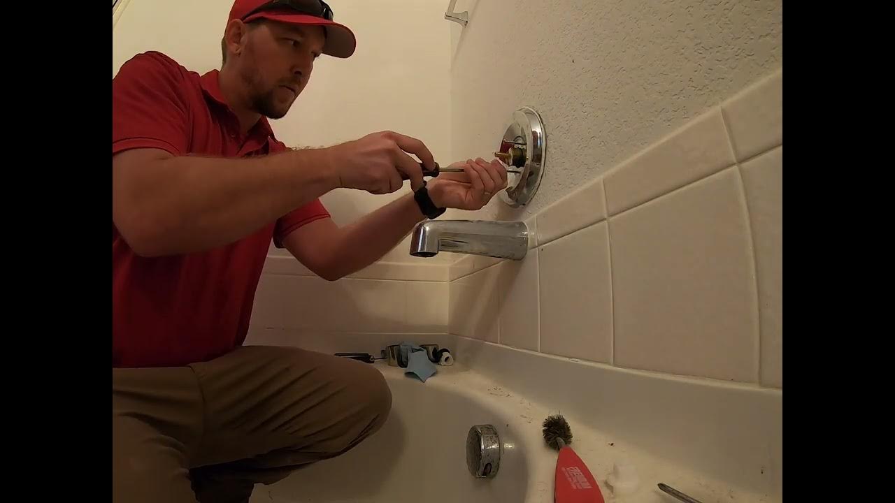 Moen Positemp shower cartridge replacement 2 YouTube