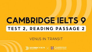 Cambridge IELTS 9 Test 2, Reading Passage 2 | Venus in transit