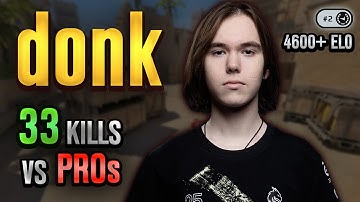 DONK vs HeavyGod in FACEIT! donk POV with COMMs (Mirage)