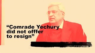 Prakash Karat on differences within CPI(M) on what tactical line it should adopt