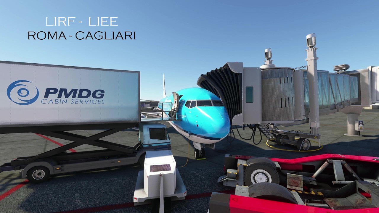 FLIGHT SIMULATOR 737-900 ROMA-CAGLIARI