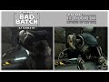 Star Wars: The Bad Batch and Revenge of the Sith Scene Mashup/Comparison [4K ULTRA HD]