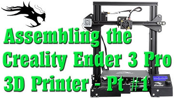 Assembling and Testing the Creality Ender 3 Pro 3D Printer Pt-1