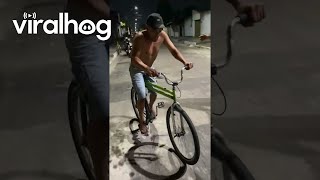 Strange Bicycle is Hard to Ride || ViralHog