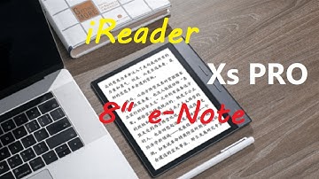 iReader Smart Xs Pro 8 Inch Wacom e-Note - First look