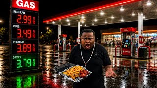 TRYING GOLD WINGS AT THE GAS STATION IN ATLANTA 