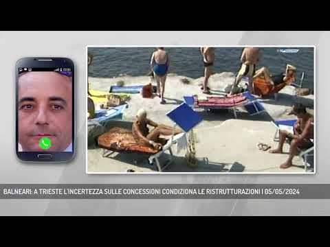 BALNEARI: A TRIESTE L'INCERTEZZA SULLE CONCESSIONI CONDIZIONA LE RISTRUTTURAZIONI | 05/05/2024