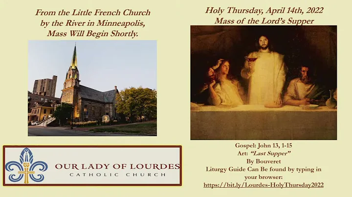 Holy Thursday: Mass of the Lord's Supper