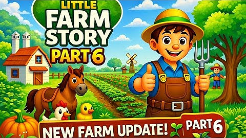 Little Farm Story Gameplay | Idle Tycoon Walkthrough Part 6 | Fast Farming & Upgrade Tips