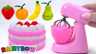 Lets Create a Birthday Dinner Party | Toy Kitchen Cooking & Learning Video screenshot 4