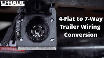 4-Flat to 7-Way Trailer Wiring Conversion
