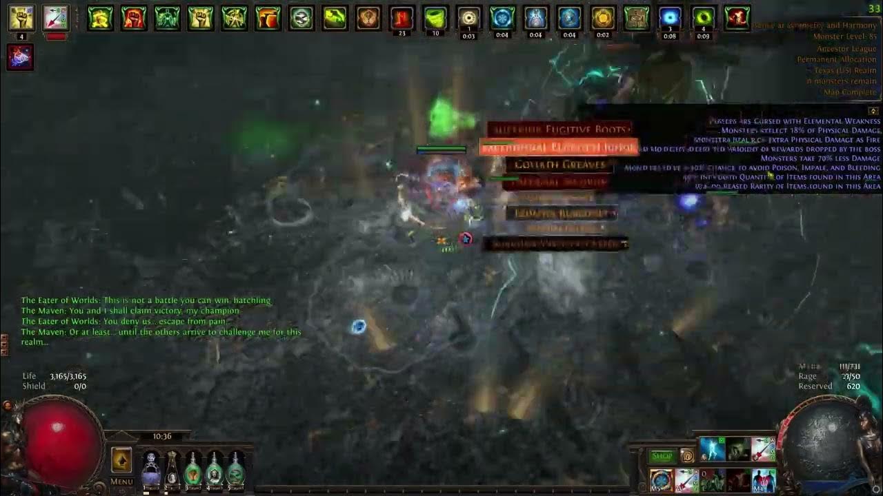 Storm call Inquisiter Sanctum run 14min 【PoE 3.22】 