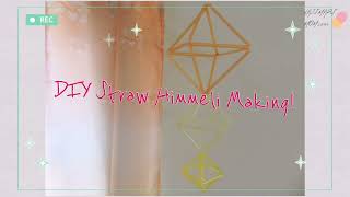 DIY Straw Himmeli Making! - KIDSPLAY 「LIFESTYLE QUICKIES」