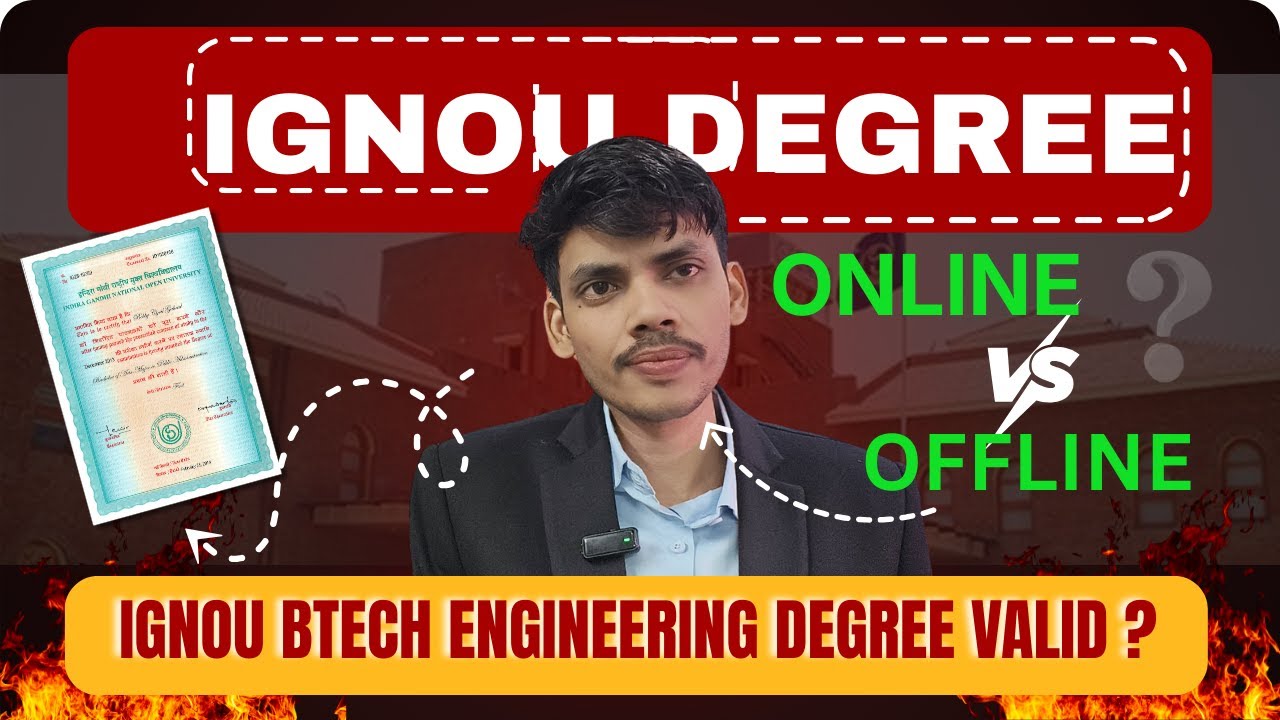 IGNOU B.Tech Online Degree Truth | UGC & AICTE Rules Explained | IGNOU Engineering Degree Reality