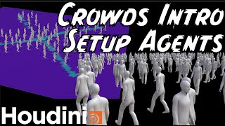 Introduction to Crowds in Houdini: Setting up Agents Wealth
