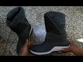 QUECHUA Men's Snow Boots WARM & WATERPROOF SH500 X-WARM - High(black & grey)  @ INR 3499 UNBOXING