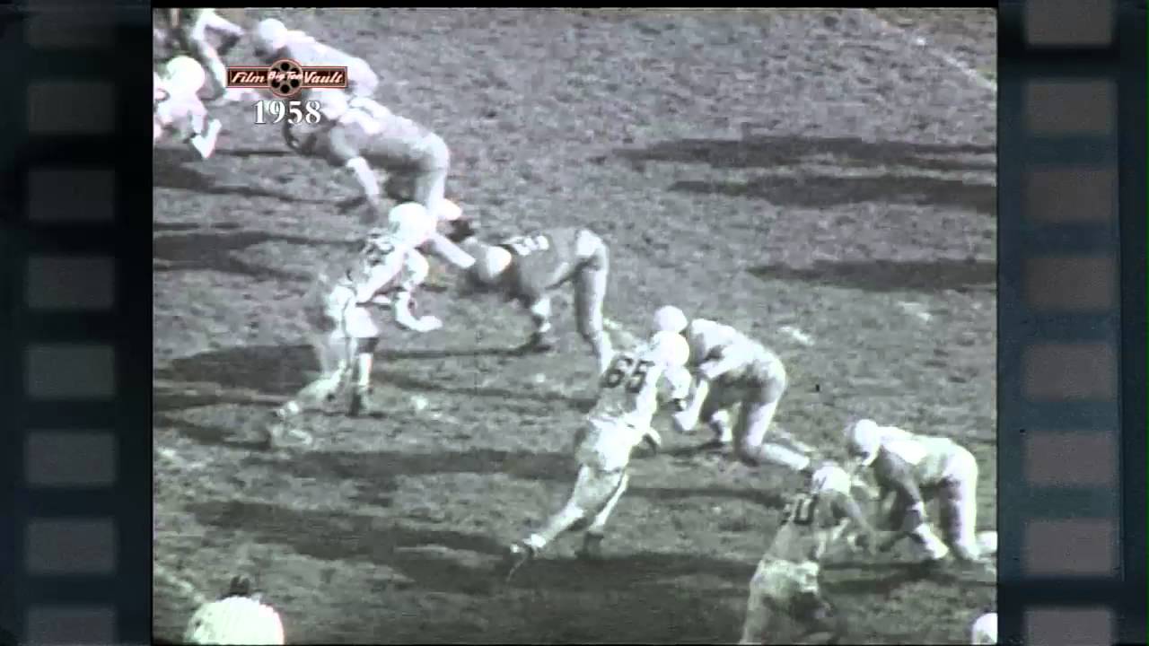 Big Ten Film Vault: 1958 Yearbook - Wisconsin Season Recap
