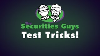 The Securities Guys Test Tricks Video