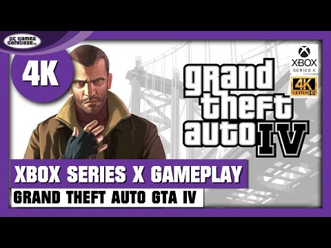 GTA Grand Theft Auto 4: Intro und Start des Spiels an den Docks | 4K Gameplay Xbox Series X | PC Games Database