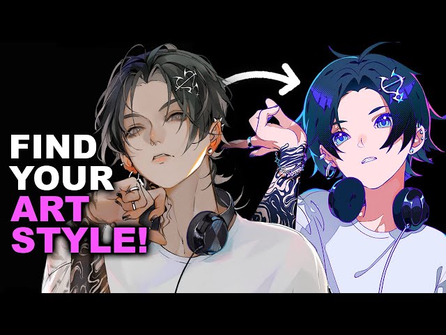 How To Find Your Anime Art Style ✨4 Things I Wish I knew [Drawing Tutorial] class=