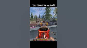 They Chased Wrong Guy #shorts #codm #codmobile