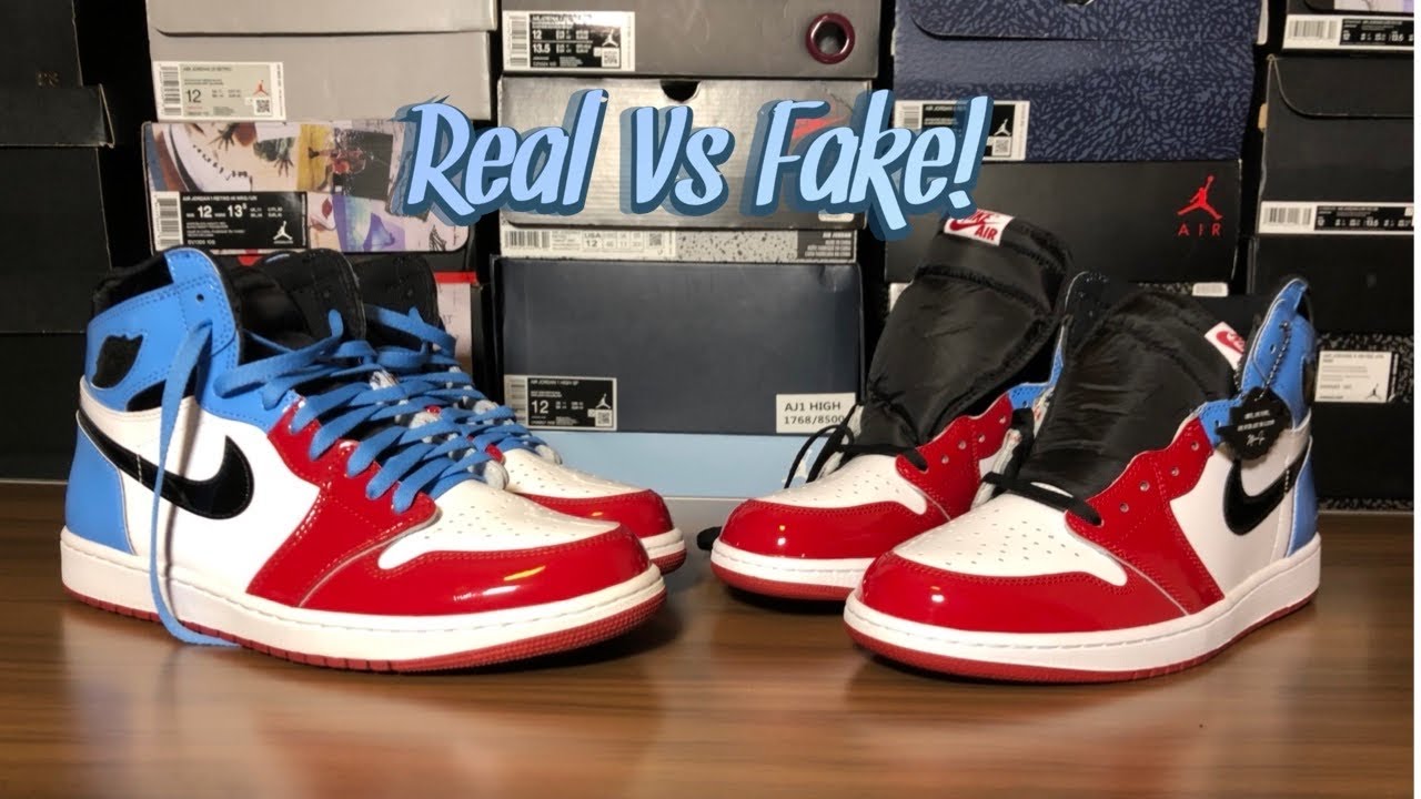 fearless jordan 1 real vs fake