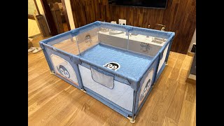🛠️ Easy Playpen Installation for Safe and Fun Playtime! 🧸 | Kids Station™
