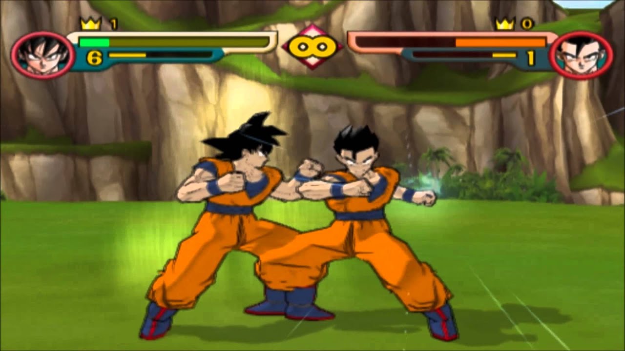 Dragon Ball Z Budokai 2 Goku vs Gohan - YouTube