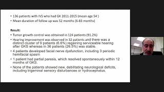 The role of Gamma knife in treatment of skull base tumors: literature review