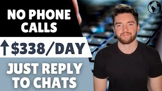 HURRY! ⬆️$338/DAY No Phone Remote Jobs Replying to Chat Messages