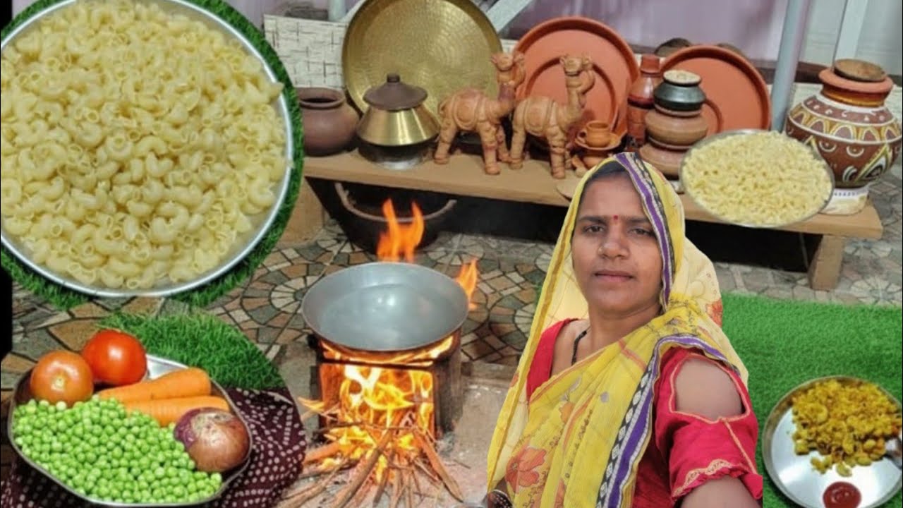 🔥🥘 चूल्हे पर बना देसी खाना – पुराने दिनों की याद 