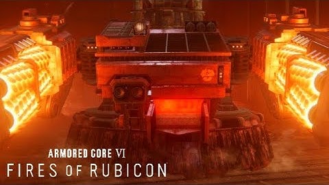 Armored Core 6 Fires of Rubicon, Infiltrate Grid 086/Smart Cleaner Boss (PS5)