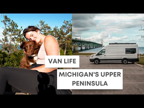 Living in a Van | Ultimate Road Trip Across Michigan's Upper Peninsula (Travel Vlog)