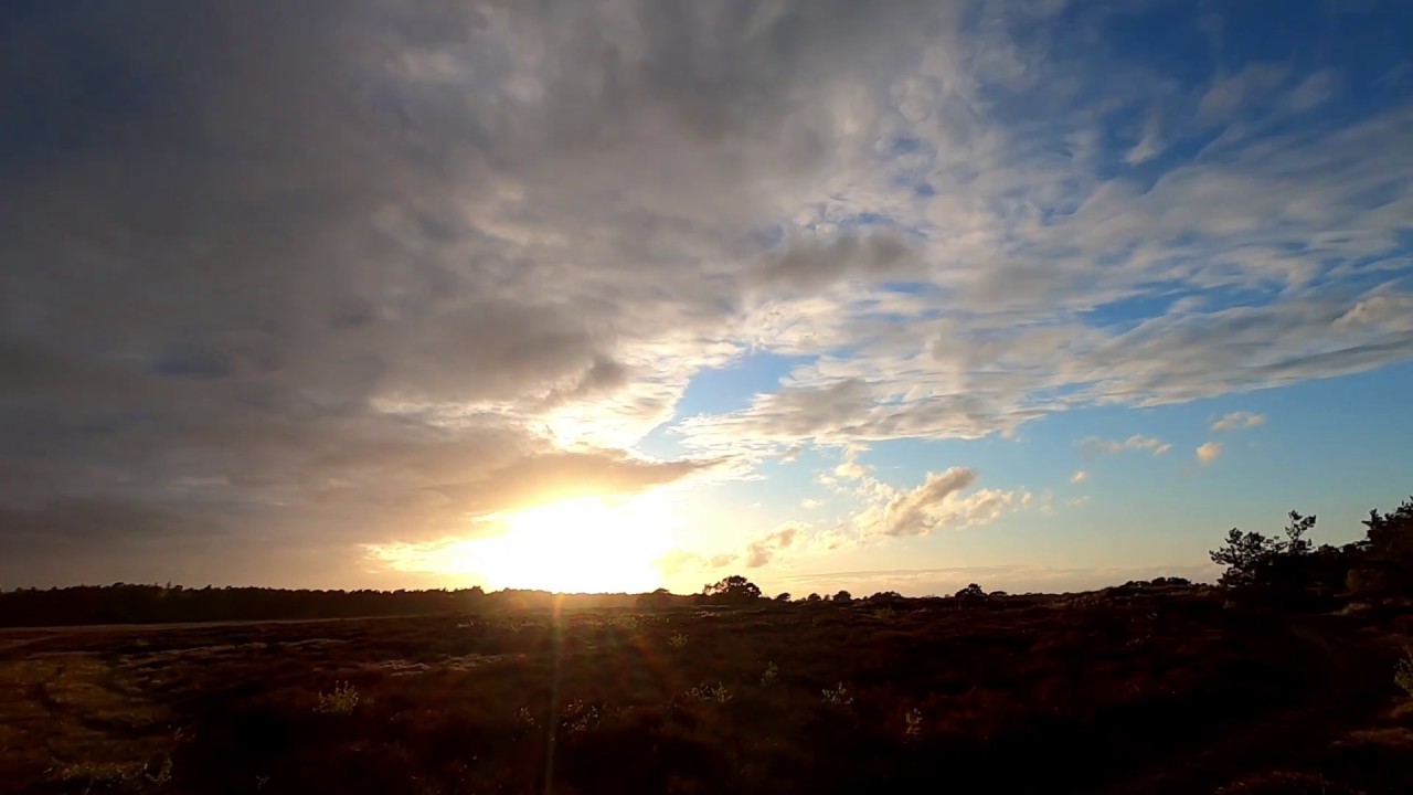 solnedgang over melby overdrev