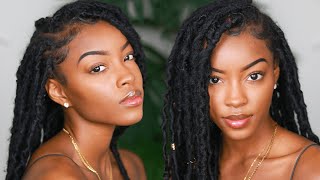 LIGHTWEIGHT CROCHET FAUX LOCS feat. Freetress Braid - Hipsta Loc | Slim Reshae screenshot 5