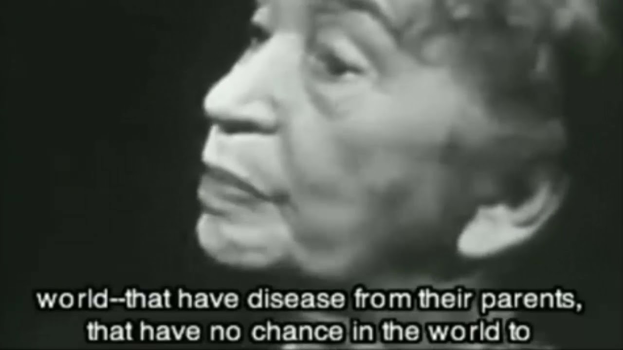 1957 Margaret Higgins Sanger views on sin Birth control pioneer