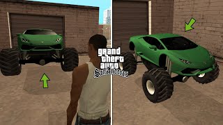 How To Find A Lamborghini Monster Truck in GTA San Andreas?