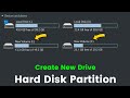 Create New Disk Drive in Windows 10 &amp; 11 | Easy Method