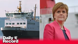 Nicola Sturgeon's flagship hybrid ferry runs on diesel as battery too expensive to fix