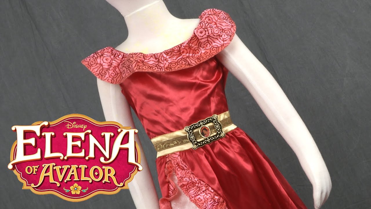 disney princess red dress elena