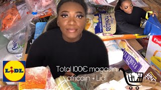 Retour De Courses Lidl Magasin Africain