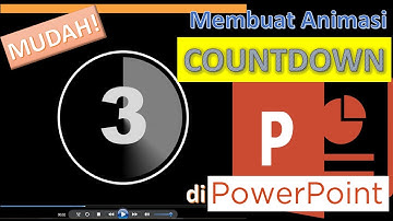 Animasi Hitung Mundur "Countdown" [Mudah Dengan PowerPoint]