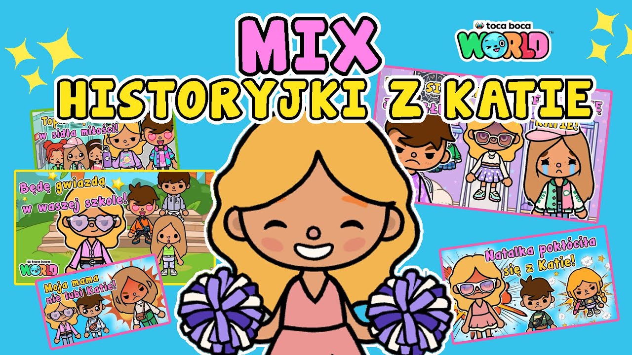 MIX HISTORYJEK TOCA BOCA 🤩 PONAD GODZINA Z BOGATĄ KATIE Z LOS ANGELES 🥳