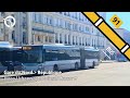 [FHD 60fps] RATP Bus 91 - Trajet de Gare du Nord à République en Urbanway 18 Diesel Cursor 9