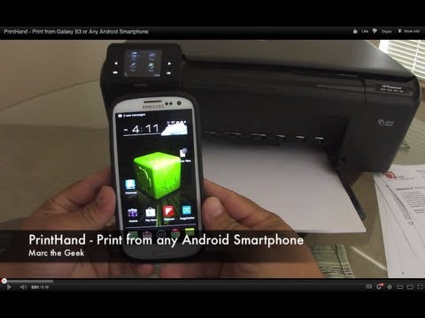 PrintHand - Print from Galaxy S3 or Any Android Smartphone