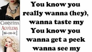 Christina Aguilera - WooHoo [Feat. Nicki Minaj] (Lyrics On Screen)