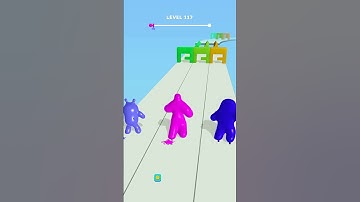 Blob Shifter 3D Level 117 , best fun game ever #games #gaming #mobilegame #funny #shorts